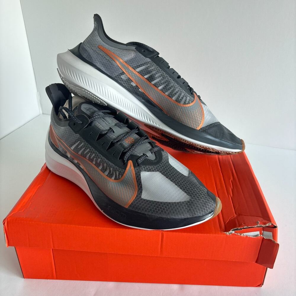 Nike Zoom Gravity Smoke Grey Men’s Running Shoes Sz 12 BQ3202-010